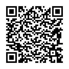 QR-код для номера телефона +12487249511