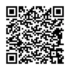 QR код за телефонен номер +12487249886