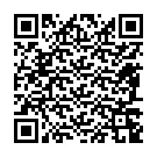 Codice QR per il numero di telefono +12487249919