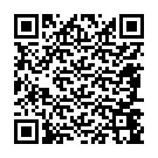QR-Code für Telefonnummer +12487445388