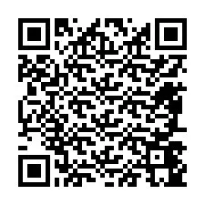 Kod QR dla numeru telefonu +12487445389