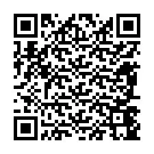 Codice QR per il numero di telefono +12487445394