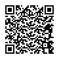 Código QR para número de teléfono +12487448203