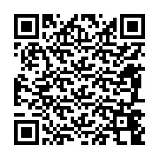 QR код за телефонен номер +12487448204