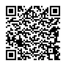 QR-Code für Telefonnummer +12487448208