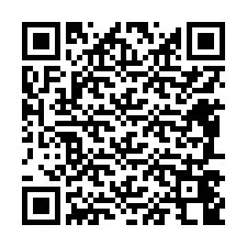 QR код за телефонен номер +12487448212