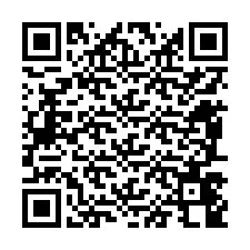 QR Code สำหรับหมายเลขโทรศัพท์ +12487448564