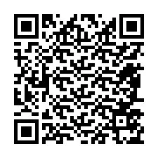 QR-Code für Telefonnummer +12487575799