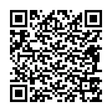 Codice QR per il numero di telefono +12487575846