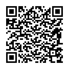 QR-код для номера телефона +12487578141