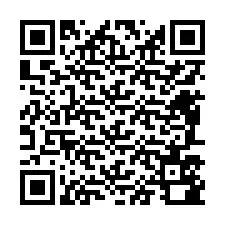 QR код за телефонен номер +12487580546