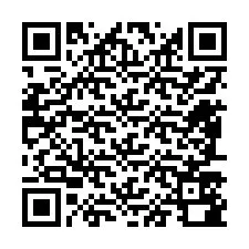 QR-Code für Telefonnummer +12487580999