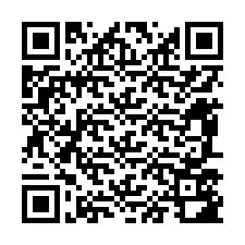 QR код за телефонен номер +12487582340