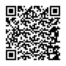 QR-code voor telefoonnummer +12487582470