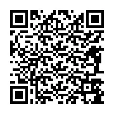 Código QR para número de teléfono +12487585802