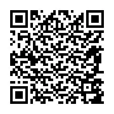 QR-код для номера телефона +12487587381