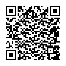 Codice QR per il numero di telefono +12487587461