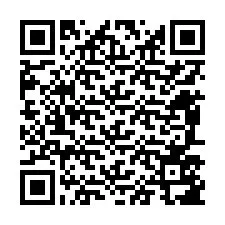 QR-Code für Telefonnummer +12487587744