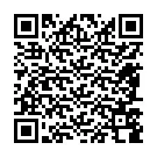 QR-code voor telefoonnummer +12487588599