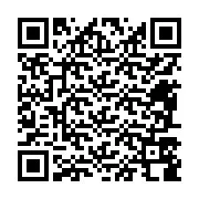 Codice QR per il numero di telefono +12487588873