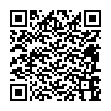 QR-Code für Telefonnummer +12487664253