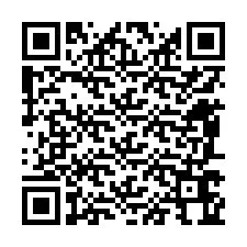 QR код за телефонен номер +12487664254