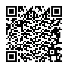 QR код за телефонен номер +12487664562