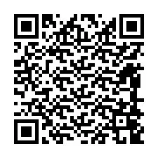 Código QR para número de teléfono +12488049105