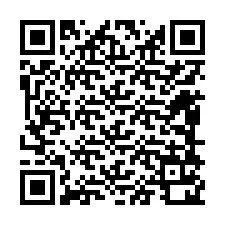 Código QR para número de teléfono +12488120431