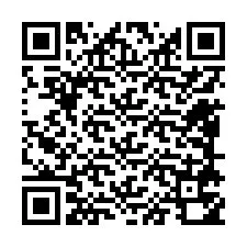 QR-code voor telefoonnummer +12488750839