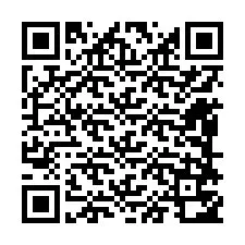 Código QR para número de teléfono +12488752235