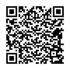 Codice QR per il numero di telefono +12488753347