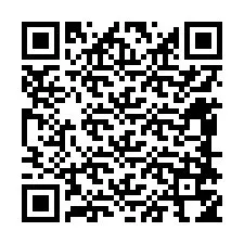 QR-code voor telefoonnummer +12488754280