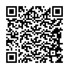 QR kód a telefonszámhoz +12488754974