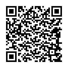 QR-Code für Telefonnummer +12488757208