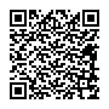 QR код за телефонен номер +12488774013