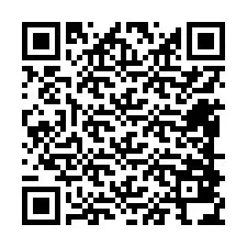 Código QR para número de teléfono +12488834397