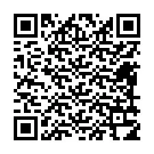 Código QR para número de teléfono +12489314497