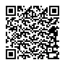 Código QR para número de teléfono +12489330073