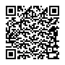 Código QR para número de teléfono +12489330074