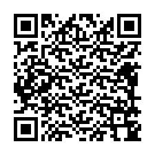 QR-koodi puhelinnumerolle +12489744626