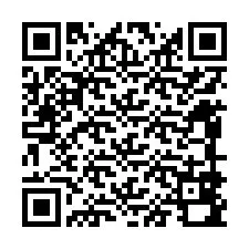 QR-code voor telefoonnummer +12489890800