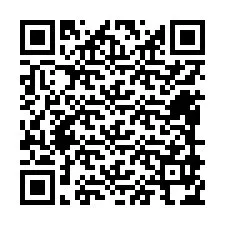 QR-code voor telefoonnummer +12489974167