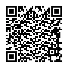 Código QR para número de teléfono +12489974292