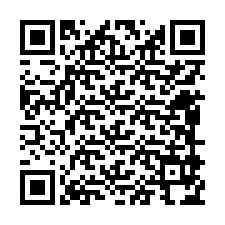 Codice QR per il numero di telefono +12489974474