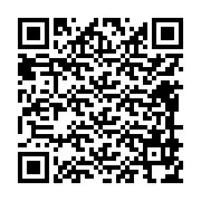 QR-koodi puhelinnumerolle +12489974556