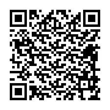 Codice QR per il numero di telefono +12489974567