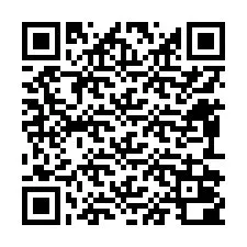 Código QR para número de teléfono +12492000004