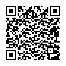 QR-koodi puhelinnumerolle +12492003415