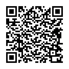 QR kód a telefonszámhoz +12494720266